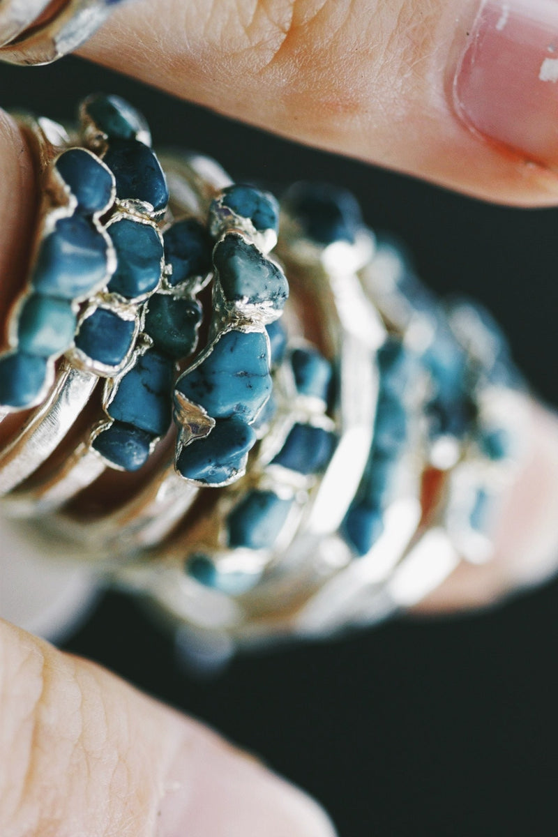 Turquesa · December Stackable Ring · Rings ·  Little Sycamore