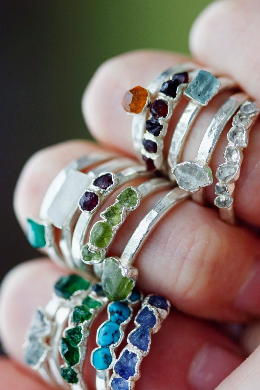 Turquesa · December Stackable Ring · Rings ·  Little Sycamore