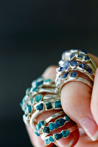 Turquesa · December Stackable Ring · Rings ·  Little Sycamore