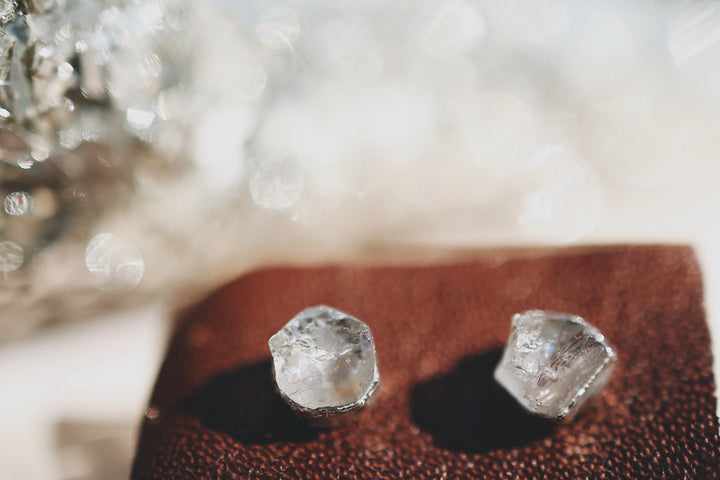 Vision Studs · Rutilated Quartz · Earrings ·  Little Sycamore