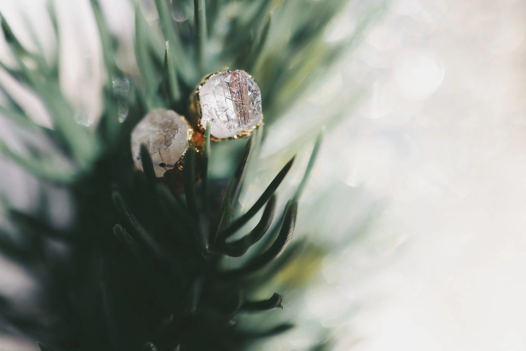 Vision Studs · Rutilated Quartz · Earrings ·  Little Sycamore