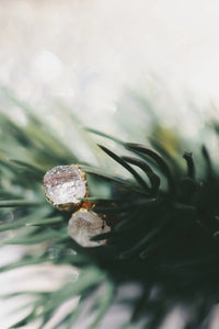 Vision Studs · Rutilated Quartz · Earrings ·  Little Sycamore