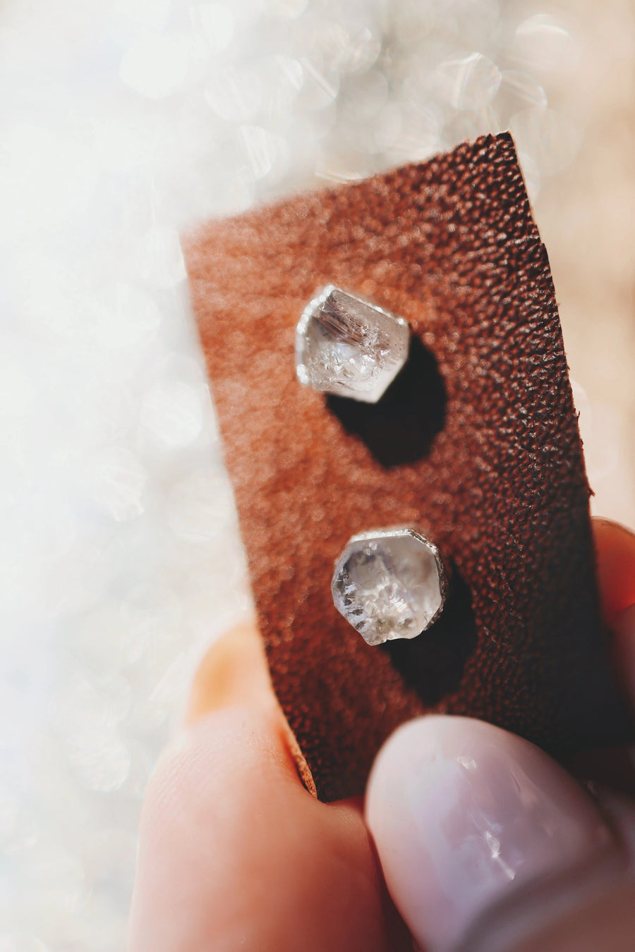 Vision Studs · Rutilated Quartz · Earrings ·  Little Sycamore