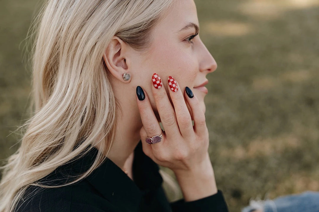 Vision Studs · Rutilated Quartz · Earrings ·  Little Sycamore