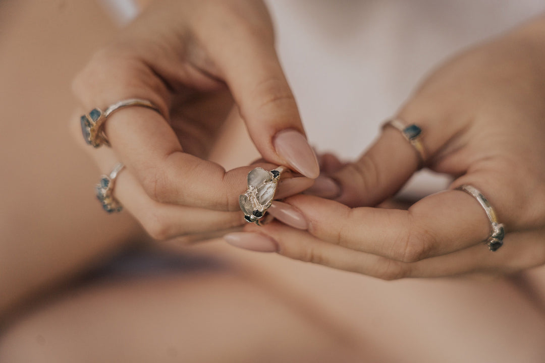 Zen · Sapphire and Topaz RIng · Rings ·  Little Sycamore