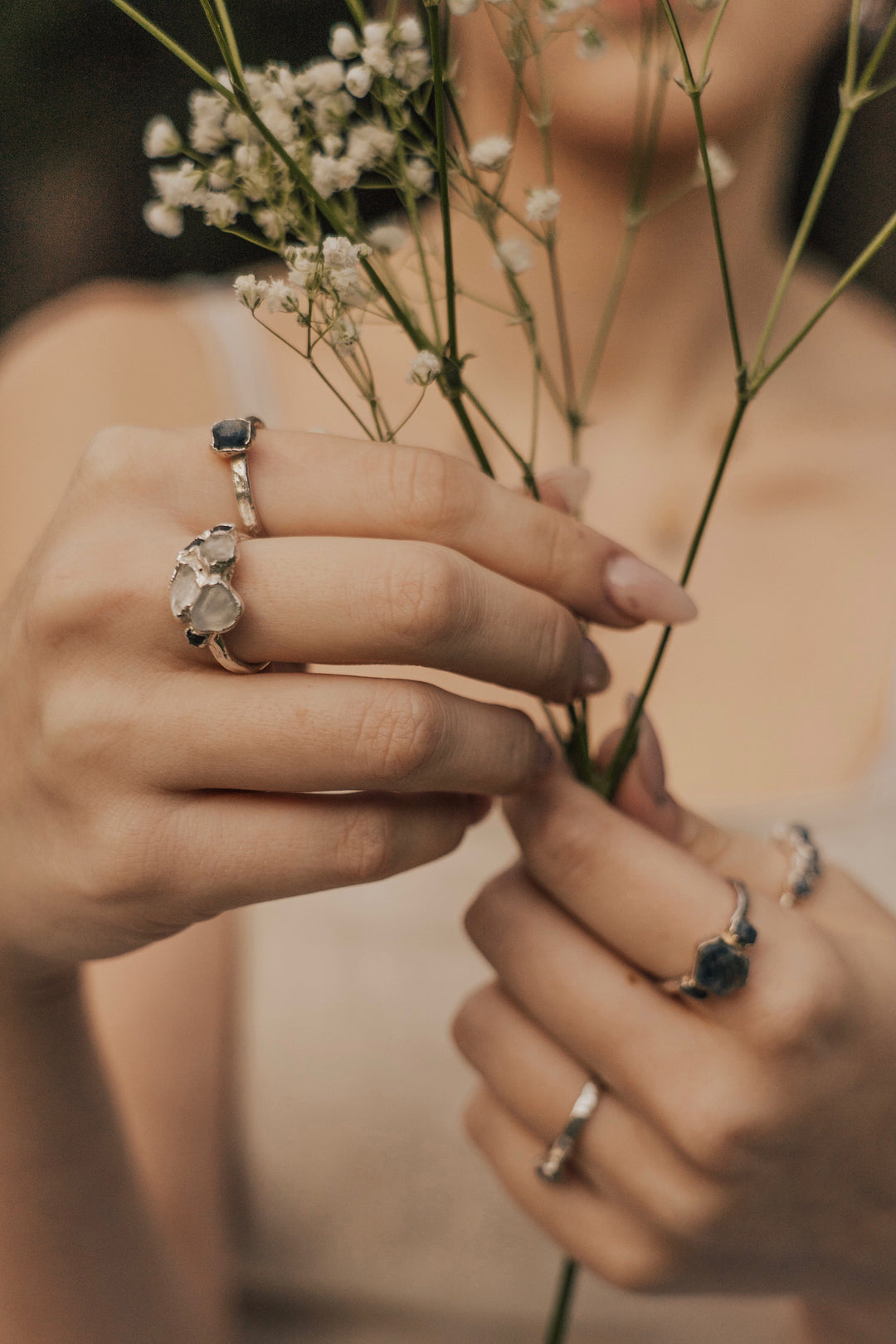 Zen · Sapphire and Topaz RIng · Rings ·  Little Sycamore