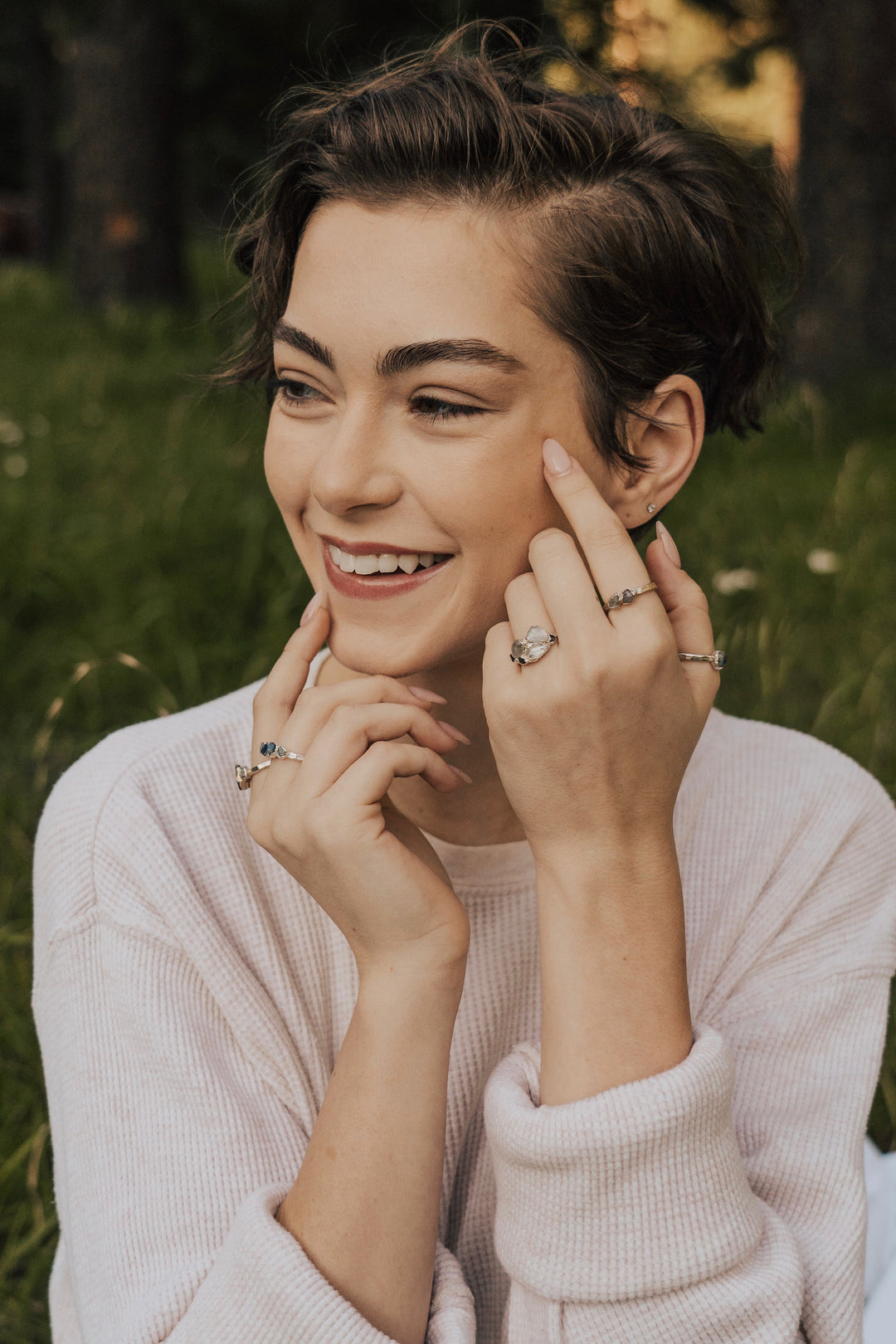 Zen · Sapphire and Topaz RIng · Rings ·  Little Sycamore