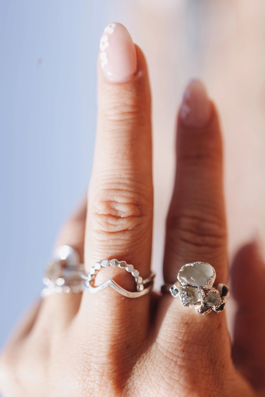 Zen · Sapphire and Topaz RIng · Rings ·  Little Sycamore