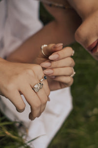 Zen · Sapphire and Topaz RIng · Rings ·  Little Sycamore