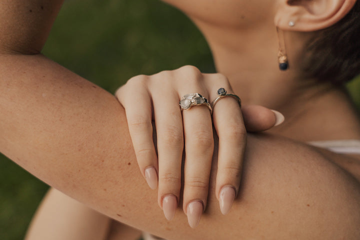 Zen · Sapphire and Topaz RIng · Rings ·  Little Sycamore