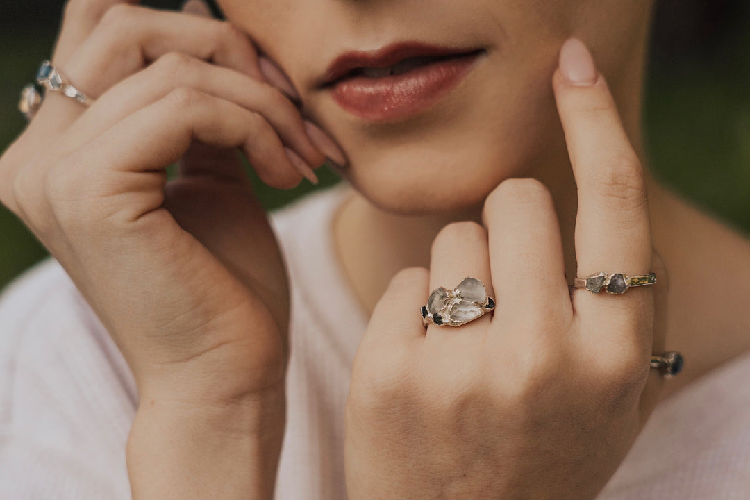 Zen · Sapphire and Topaz RIng · Rings ·  Little Sycamore