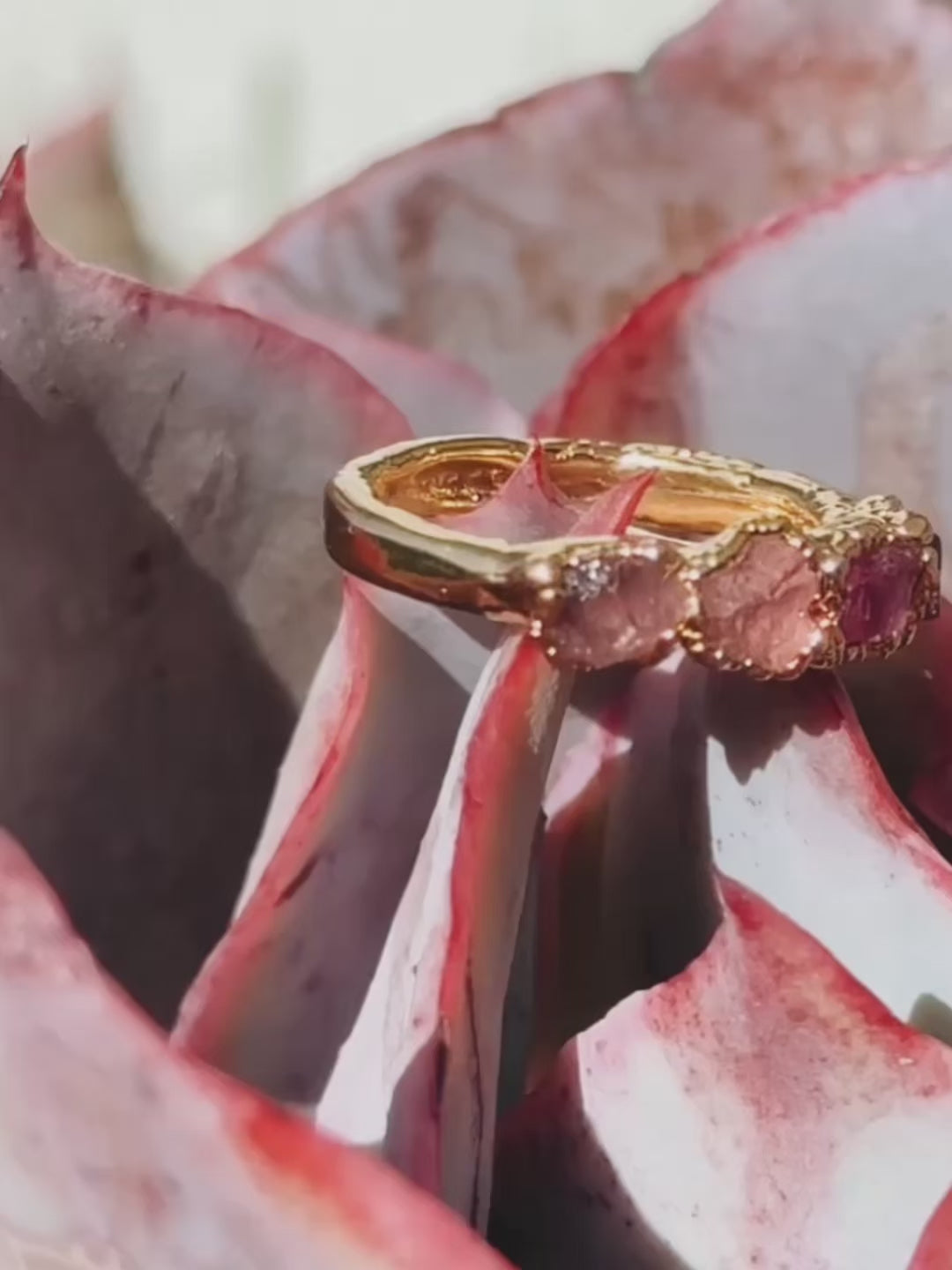 Autumn Sunset · October Stackable Ring