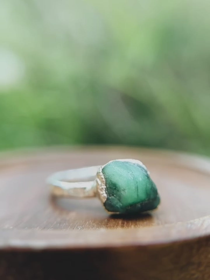 Aloe · Emerald Ring