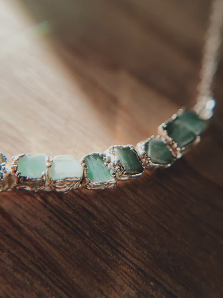 Amazonite Riverbend Necklace