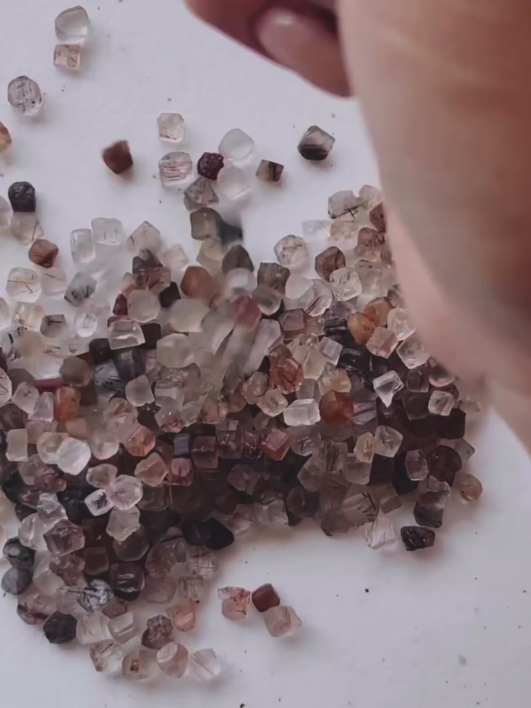 Vision Studs · Rutilated Quartz