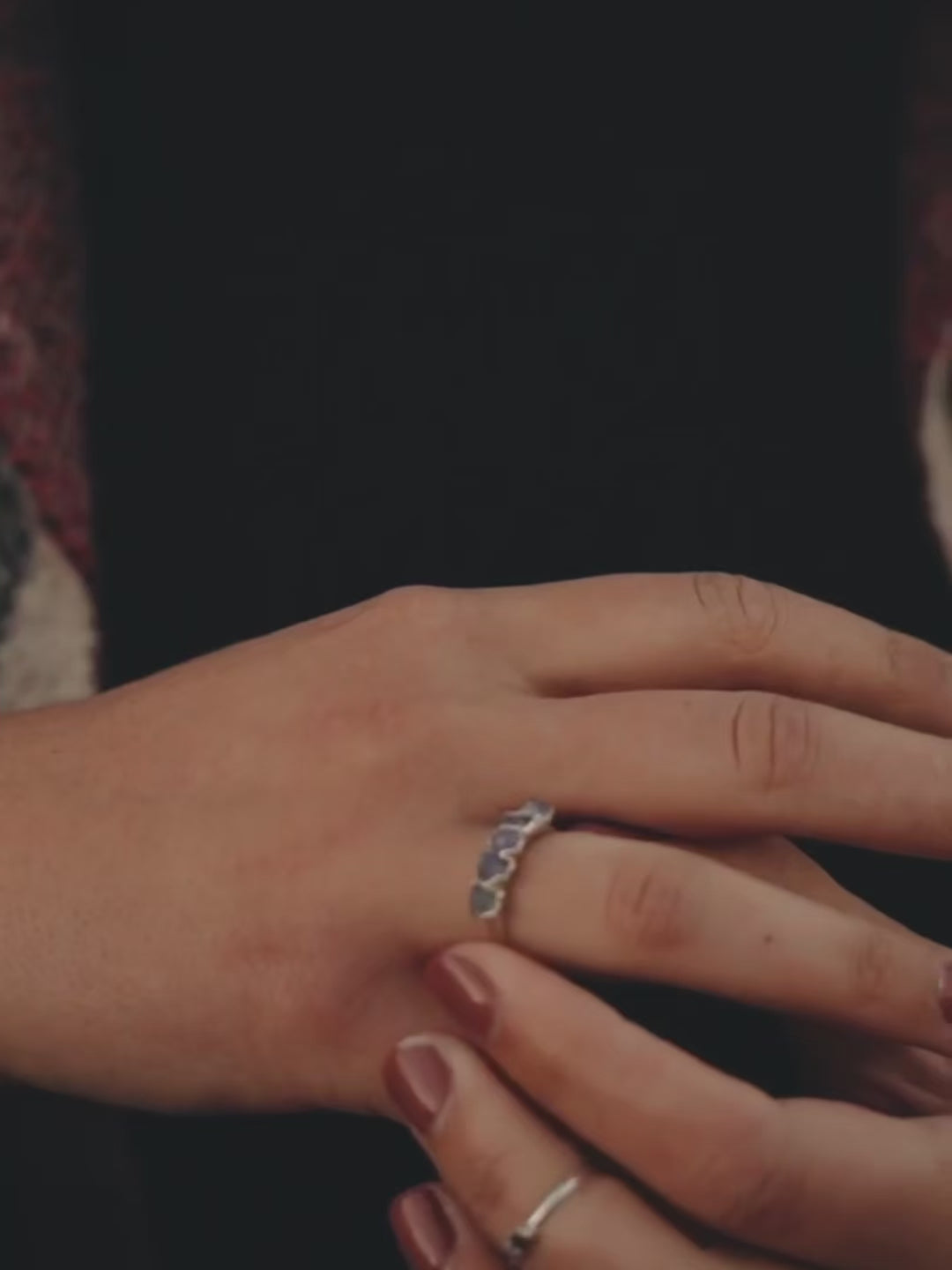 Winter Storm · December Stackable Ring