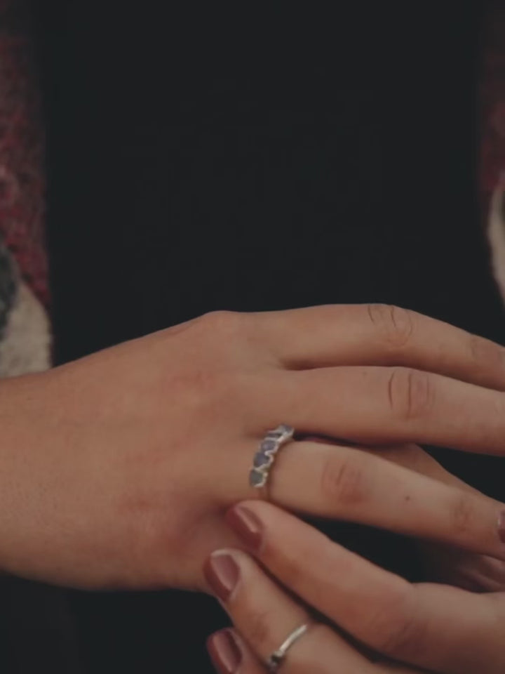 Winter Storm · December Stackable Ring