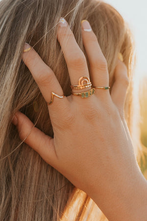 
                  
                    Mini May Stackable Ring
                  
                
