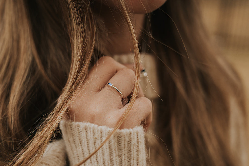 
                  
                    Mini December Stackable Ring
                  
                