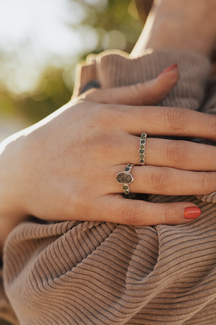 Evergreen · January Stackable Ring