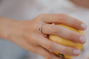 
                  
                    Mini August Stackable Ring
                  
                