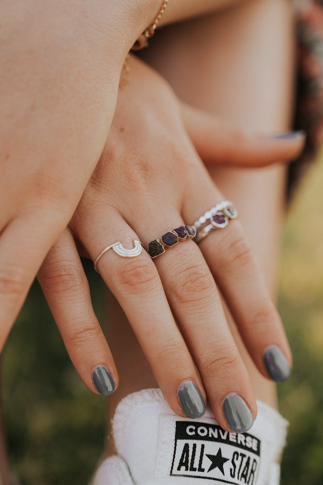 
                  
                    Summer Love • July Stackable Ring
                  
                