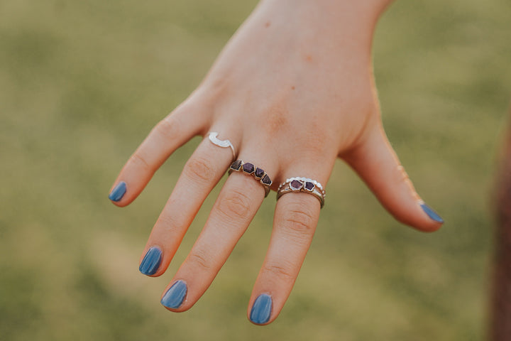 Summer Date · July Stackable Ring
