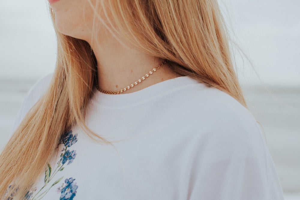 
                  
                    Pebble Choker // Rose Gold, Gold, or Silver - Little Sycamore
                  
                