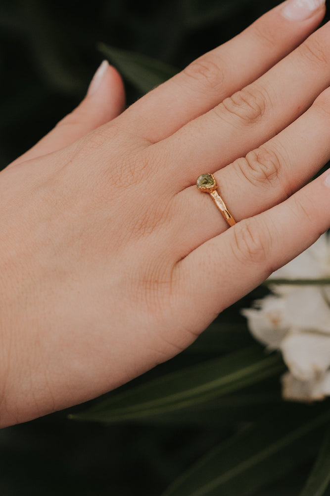 
                  
                    Clover • August Stackable Ring
                  
                