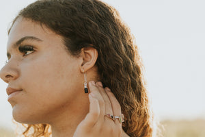 
                  
                    Single or Multi Stone Drop Earrings • Customizable
                  
                