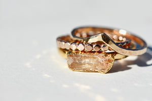 
                  
                    Pebble Ring // Rose Gold, Gold, or Silver - Little Sycamore
                  
                