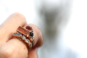 
                  
                    FIRE Element Ring // Rose Gold, Gold, or Silver - Little Sycamore
                  
                
