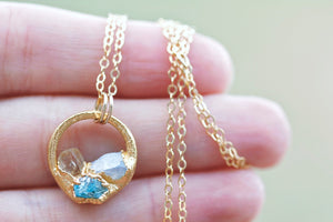 
                  
                    Mothers Circle Necklace // Rose Gold, Gold, Silver - Little Sycamore
                  
                