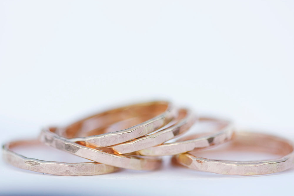 Wave Ring // Rose Gold, Gold, or Silver - Little Sycamore