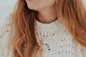 
                  
                    Crystal Drop Necklace // Rose Gold, Gold, or Silver - Little Sycamore
                  
                