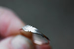 Feather Ring // Rose Gold or Silver - Little Sycamore