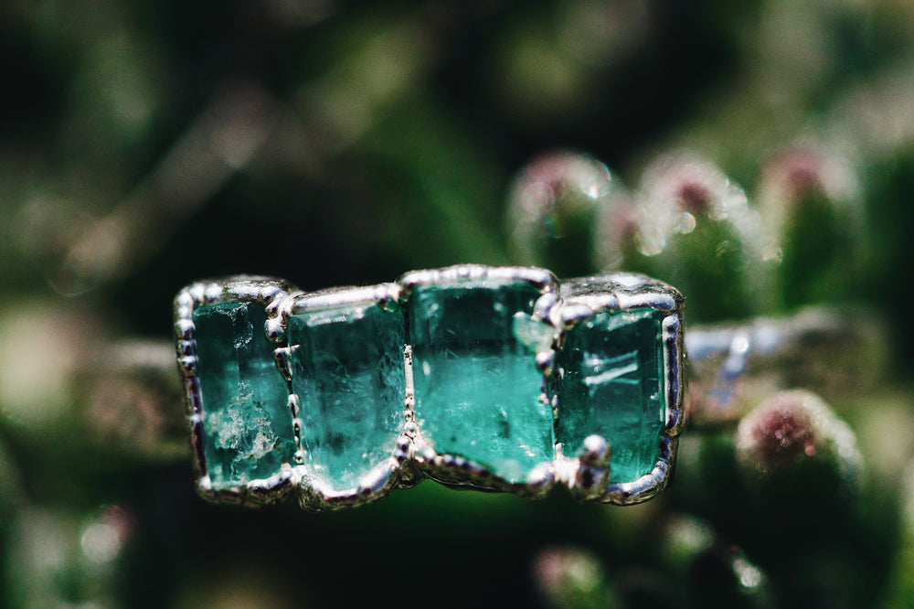 
                  
                    Emerald City • May Stackable Ring
                  
                