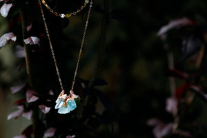 
                  
                    Mothers Charm Necklace // // Rose Gold, Gold, Silver - Little Sycamore
                  
                