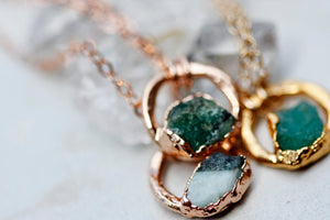 
                  
                    May Moment Necklace // Rose Gold, Gold, or Silver - Little Sycamore
                  
                