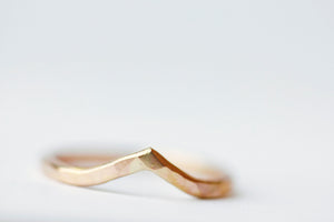 
                  
                    Peak Ring // Rose Gold, Gold, or Silver - Little Sycamore
                  
                