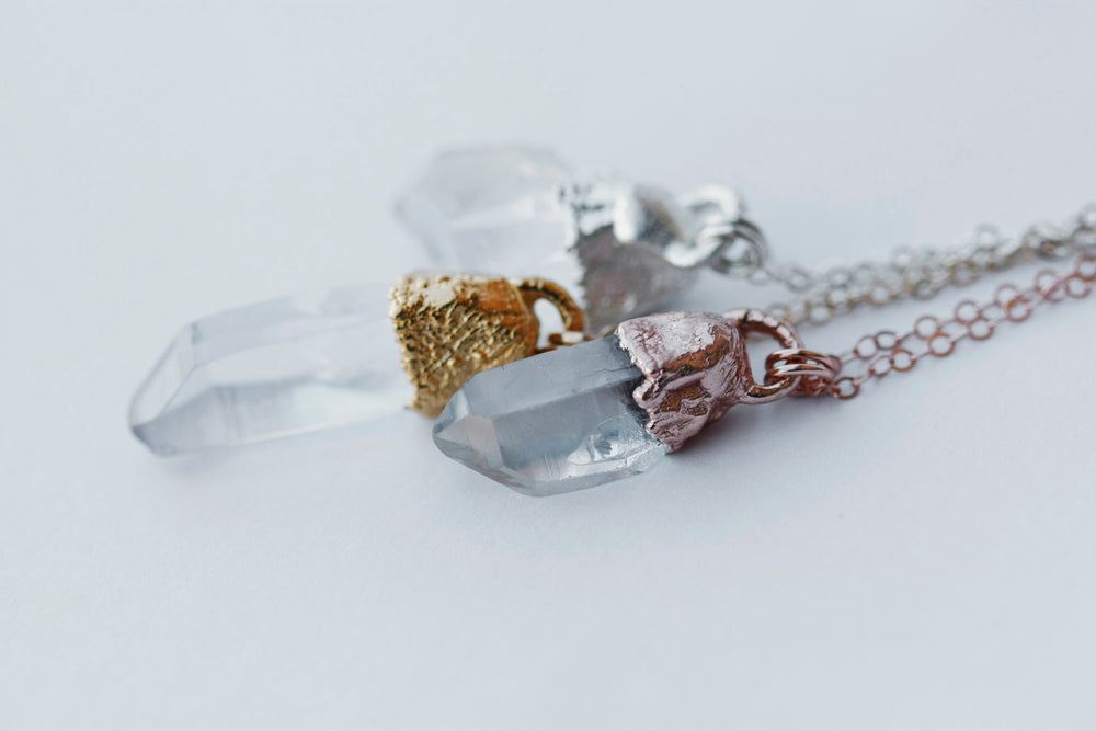 
                  
                    Clarity Necklace // Rose Gold, Gold, or Silver - Little Sycamore
                  
                