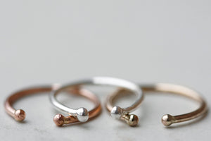 
                  
                    Valley Ring // Rose Gold, Gold, or Silver - Little Sycamore
                  
                